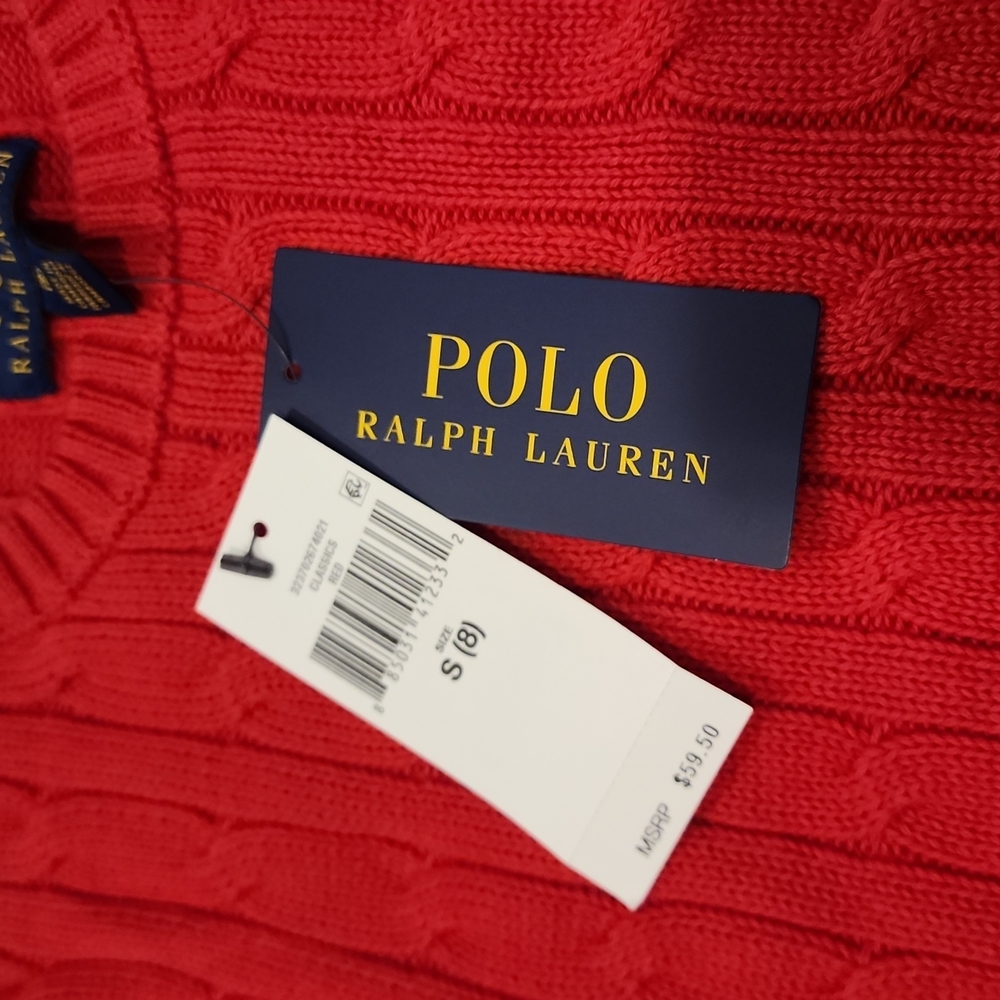 Polo Ralph Lauren Red Sweater - Picture 6 of 7